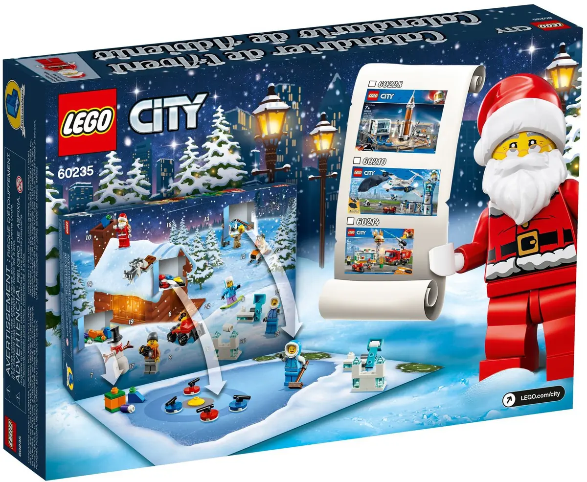 LEGO City 60235 LEGO City Advent Calendar set, image 3