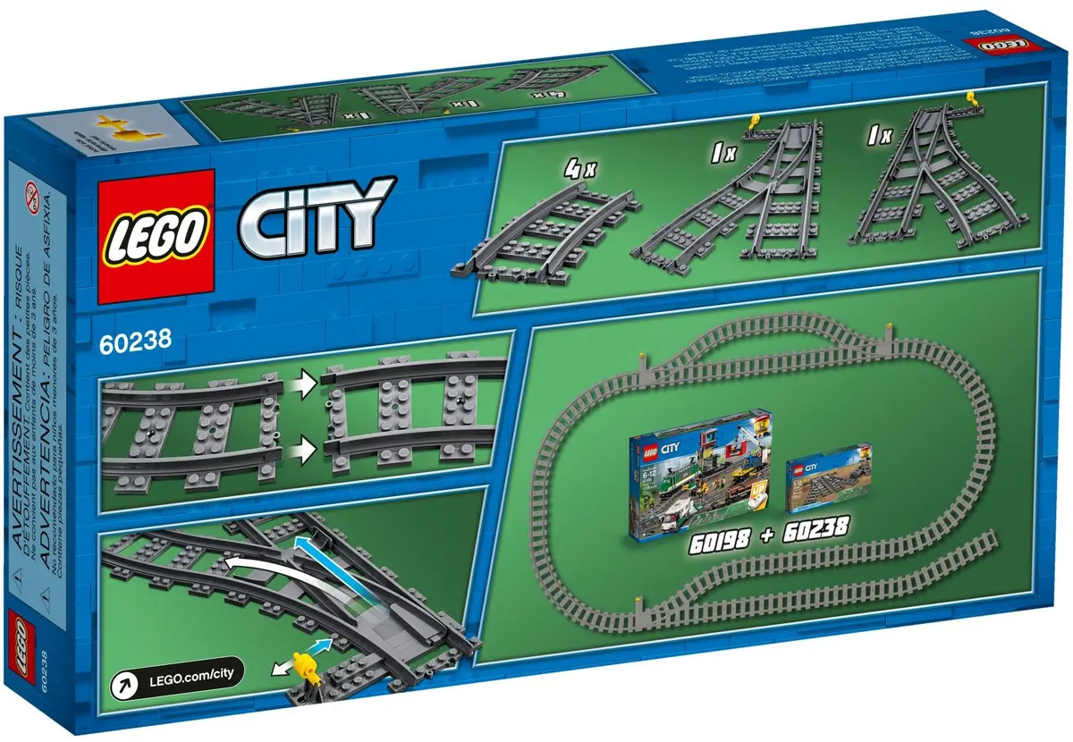 LEGO City 60238 Switch Tracks set, image 4