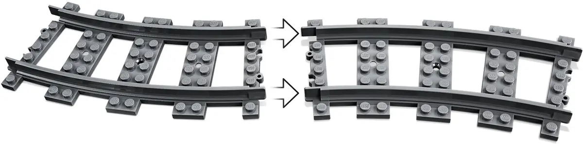 LEGO City 60238 Switch Tracks set, image 3
