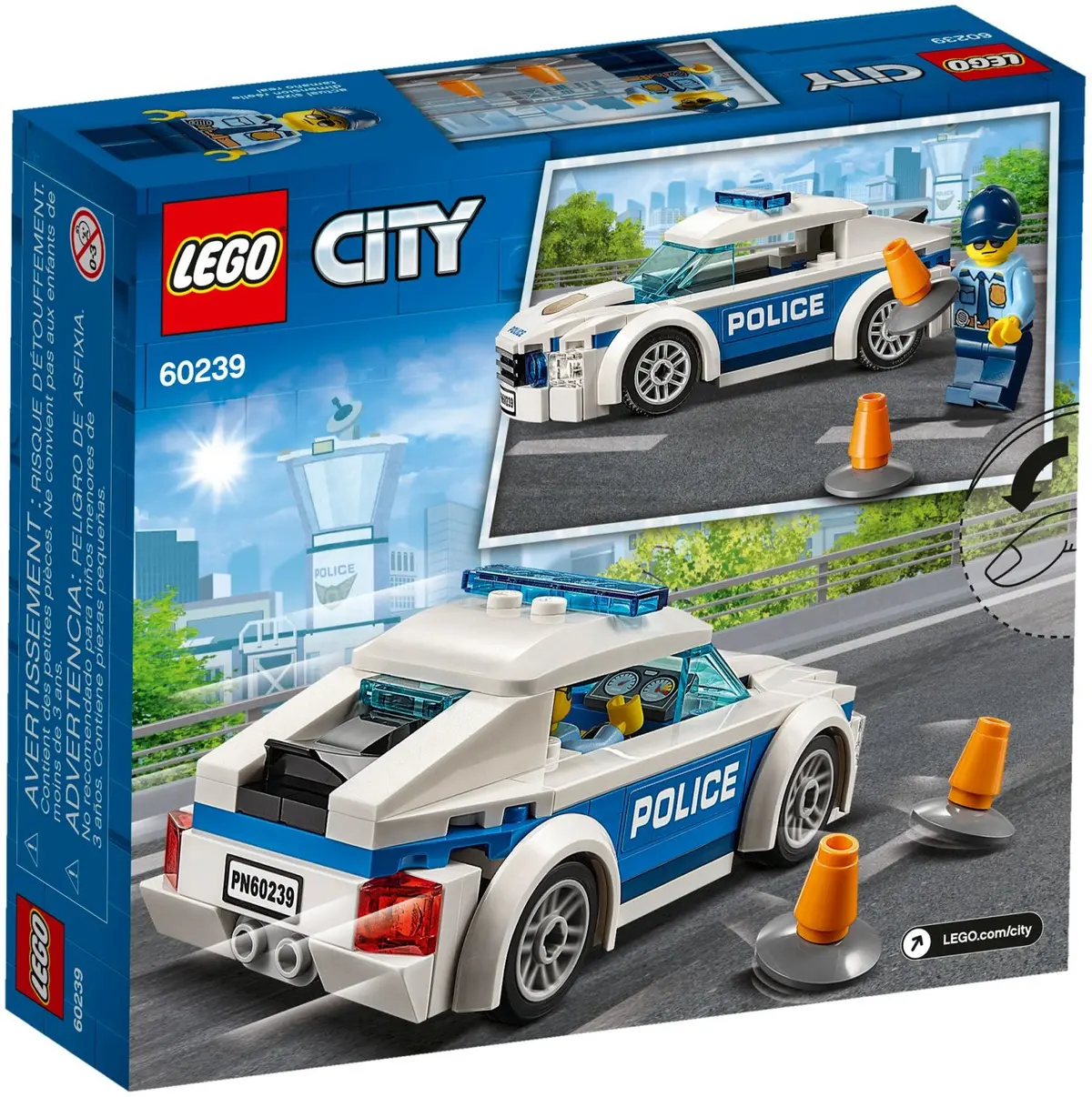 LEGO City 60239 Police Patrol Car set, image 5