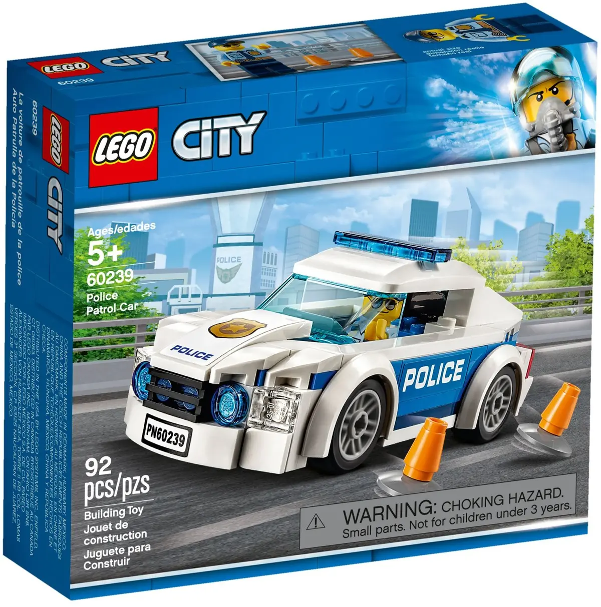 LEGO City 60239 Police Patrol Car set, image 2