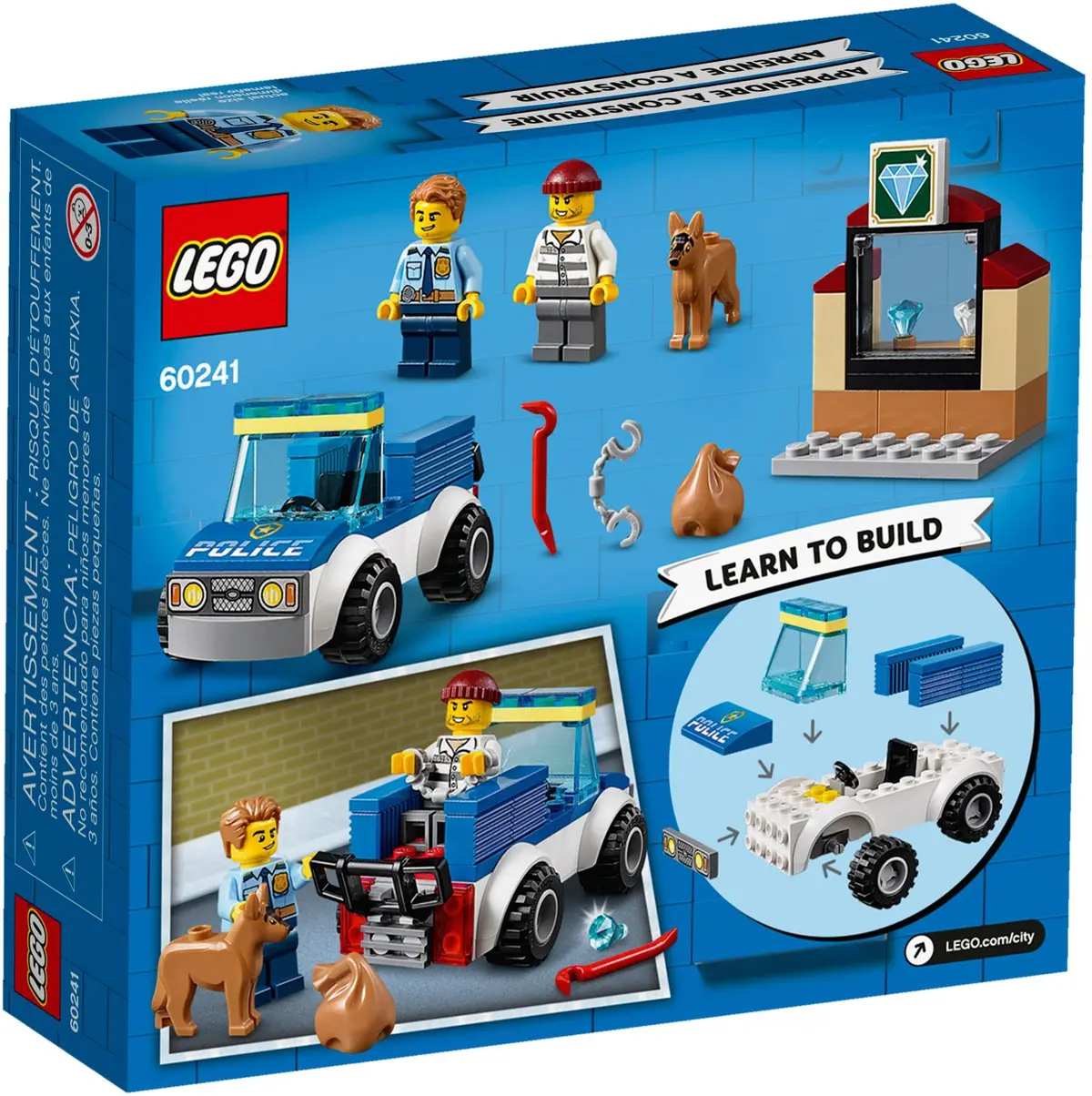 LEGO City 60241 Police Dog Unit set, image 5