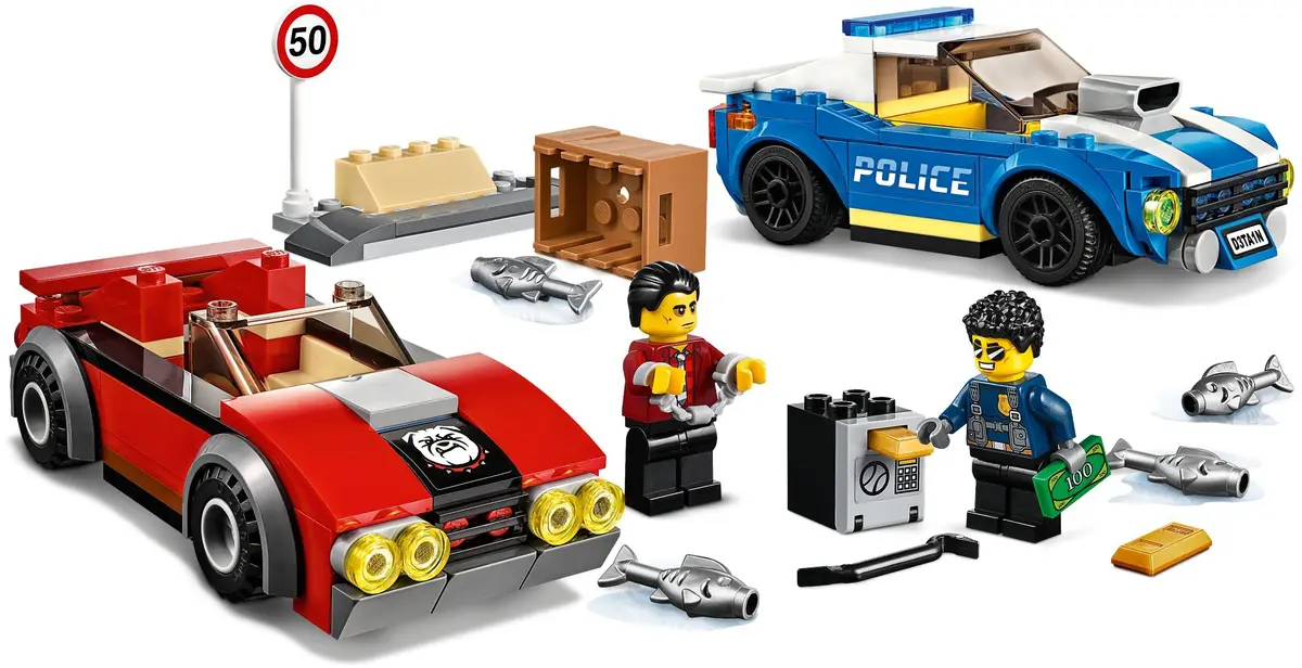 LEGO City 60242 Police Highway Arrest set, image 4
