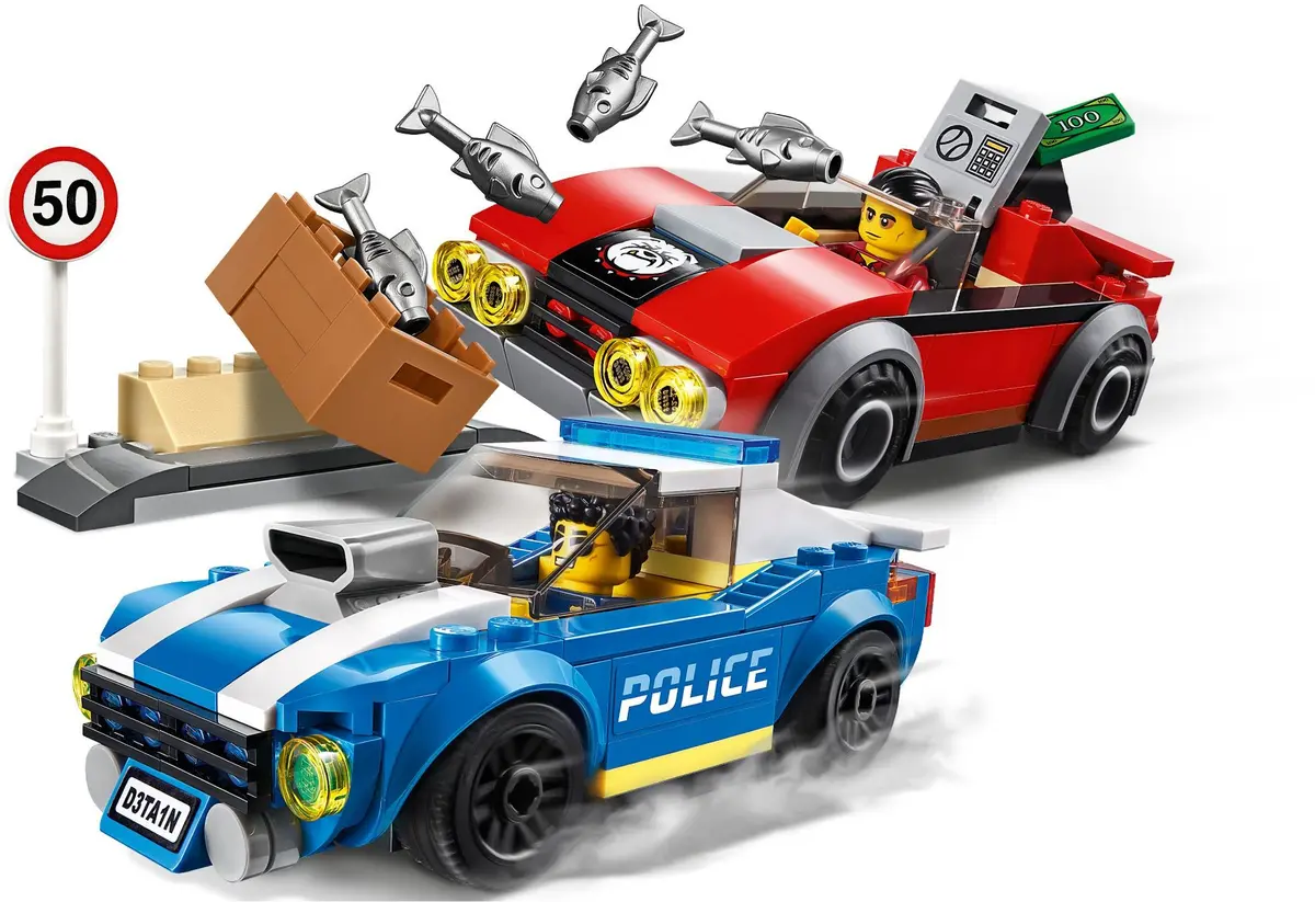LEGO City 60242 Police Highway Arrest set, image 3