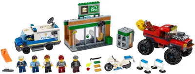 LEGO City 60245 Police Monster Truck Heist set