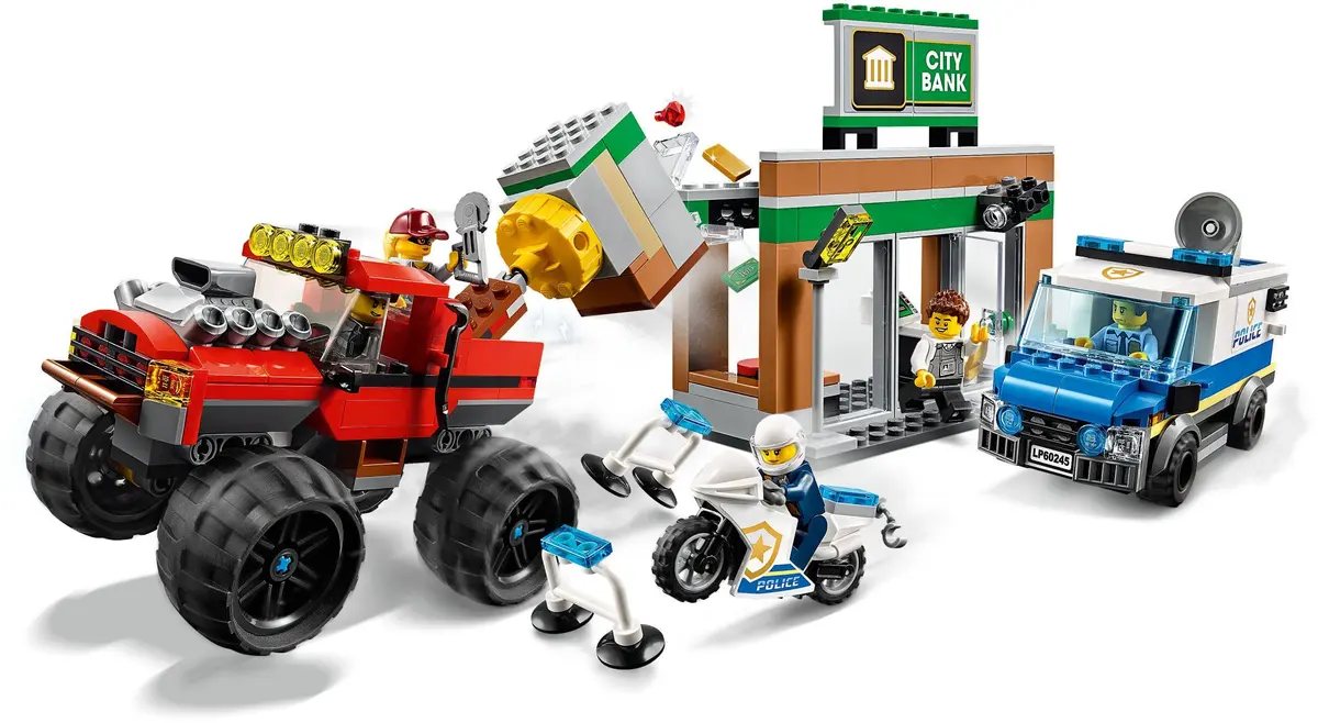 LEGO City 60245 Police Monster Truck Heist set, image 3