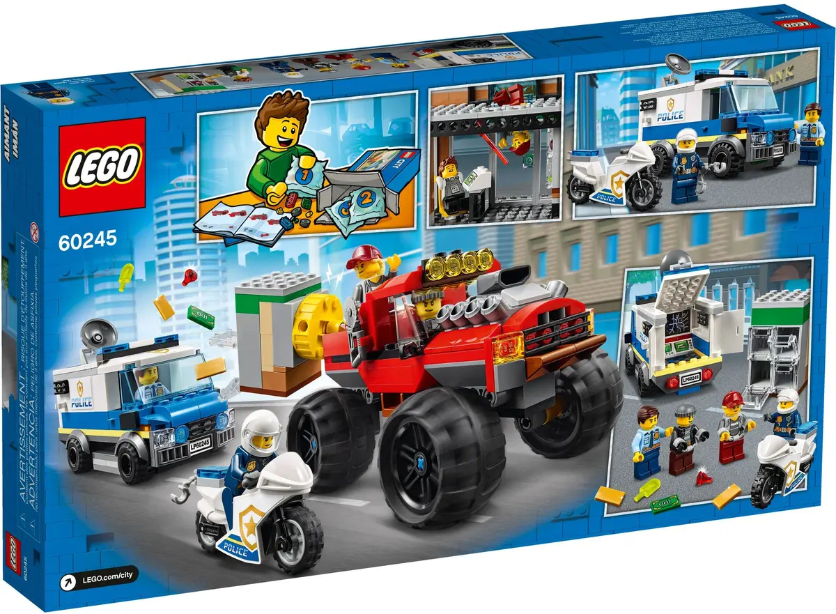 LEGO City 60245 Police Monster Truck Heist set, image 5