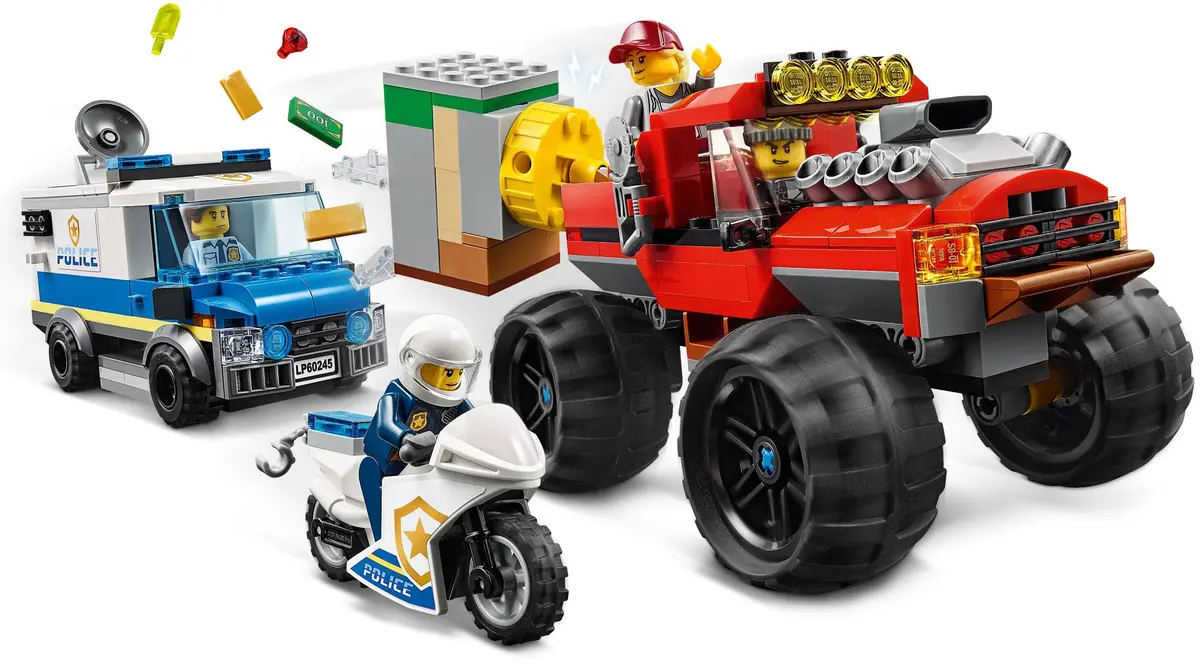 LEGO City 60245 Police Monster Truck Heist set, image 4