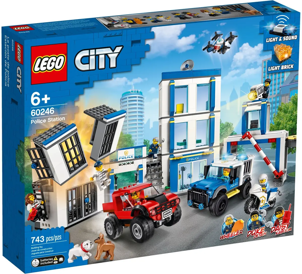 LEGO City 60246 Police Station set, image 2