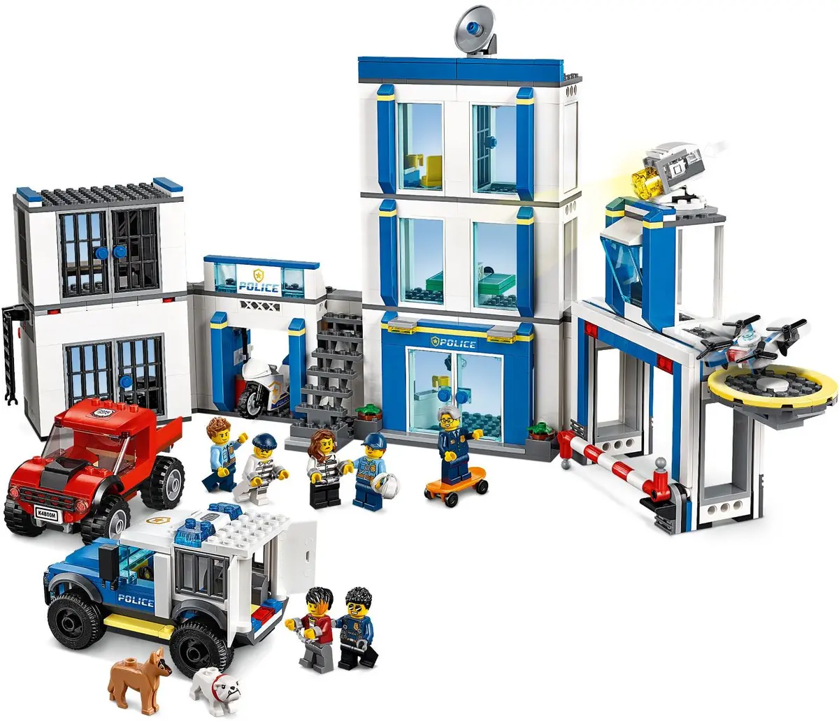LEGO City 60246 Police Station set, image 4