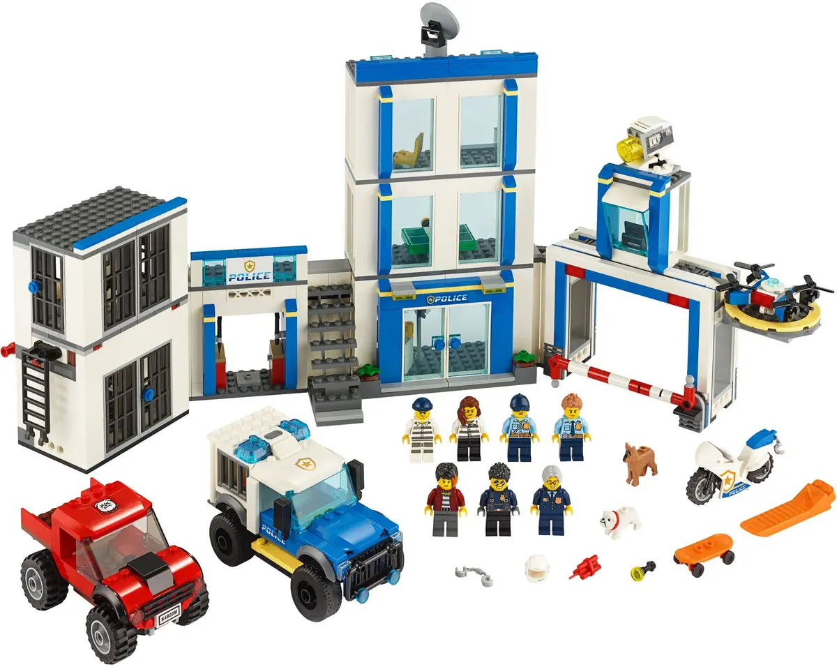 LEGO City 60246 Police Station set