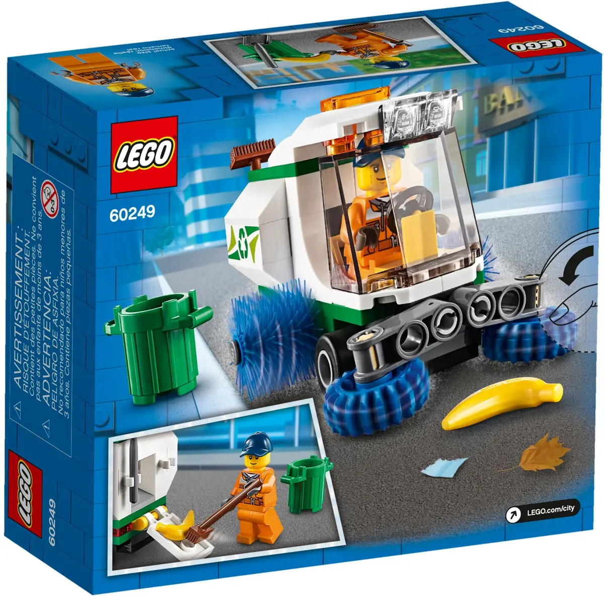 LEGO City 60249 Street Sweeper set, image 5