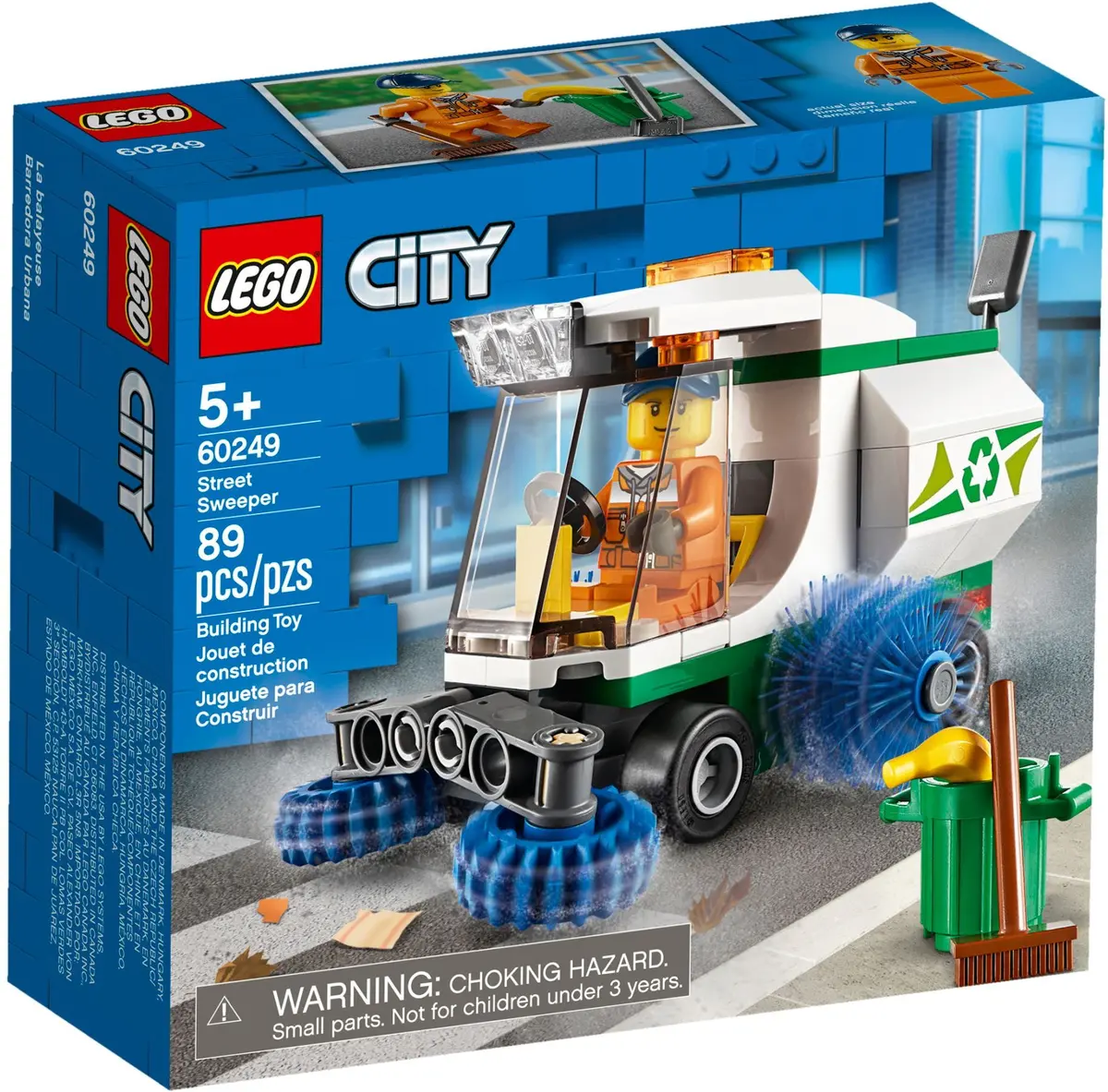 LEGO City 60249 Street Sweeper set, image 2
