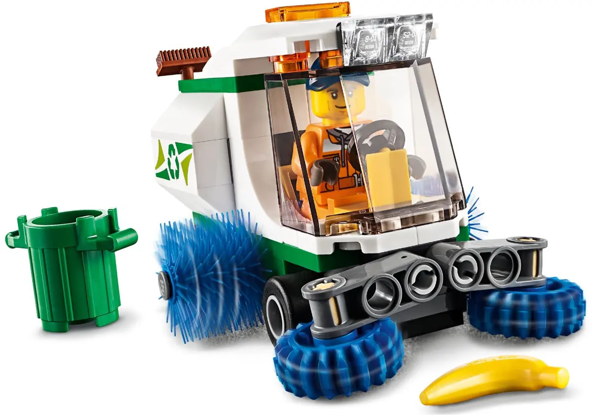 LEGO City 60249 Street Sweeper set, image 4