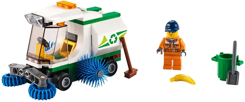 LEGO City 60249 Street Sweeper set