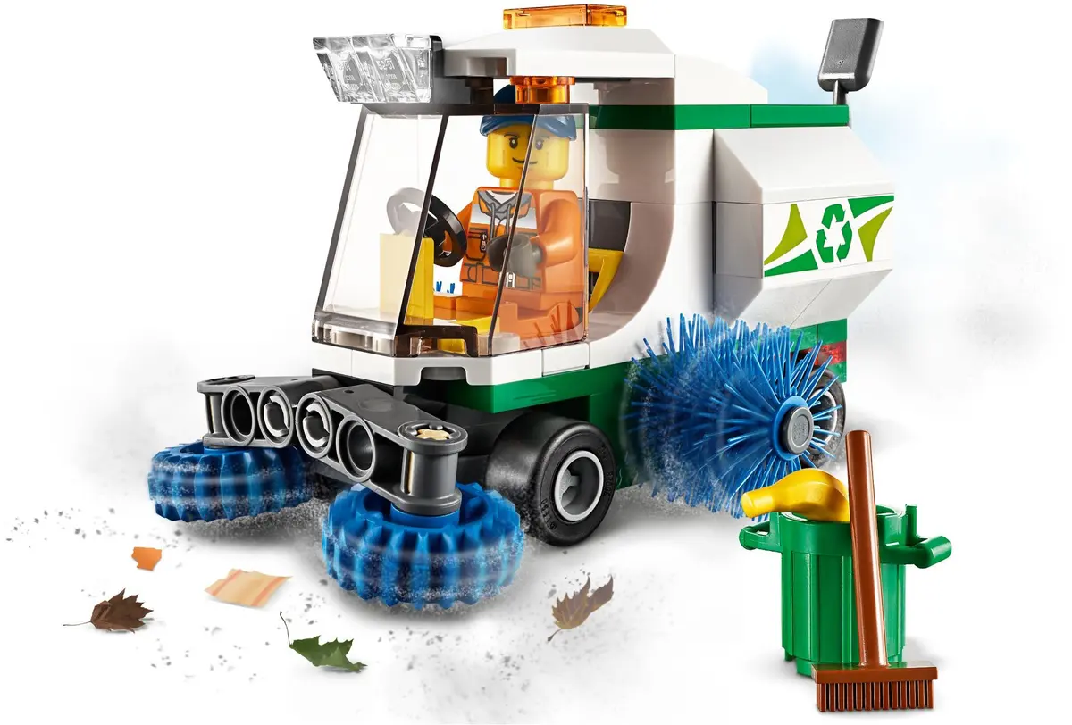 LEGO City 60249 Street Sweeper set, image 3