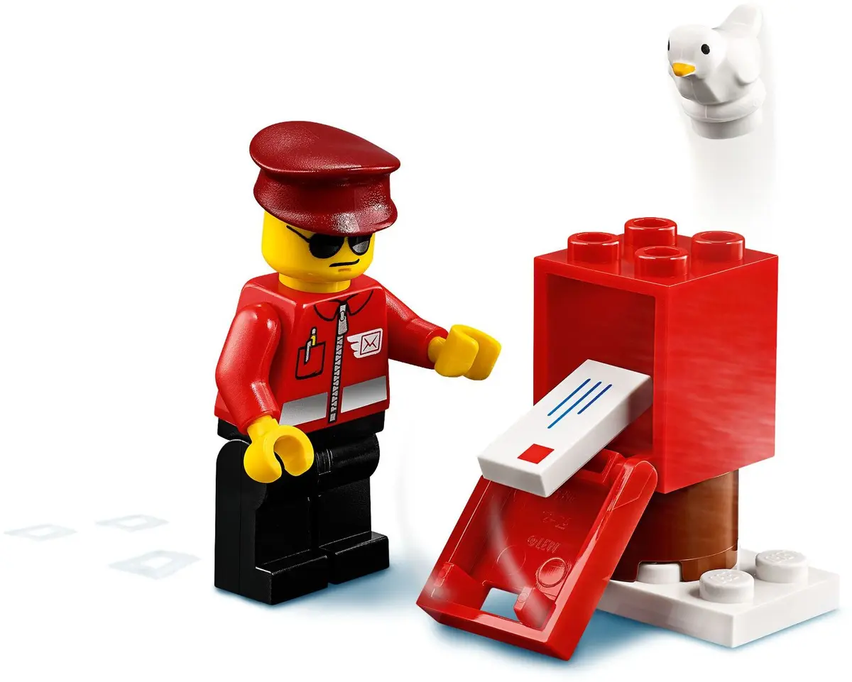 LEGO City 60250 Mail Plane set, image 4