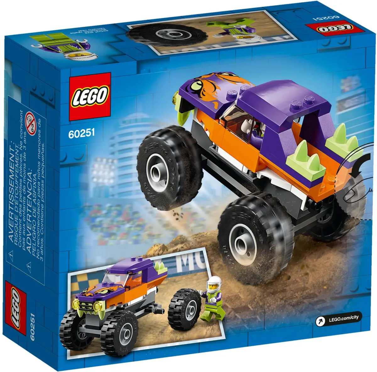 LEGO City 60251 Monster Truck set, image 5