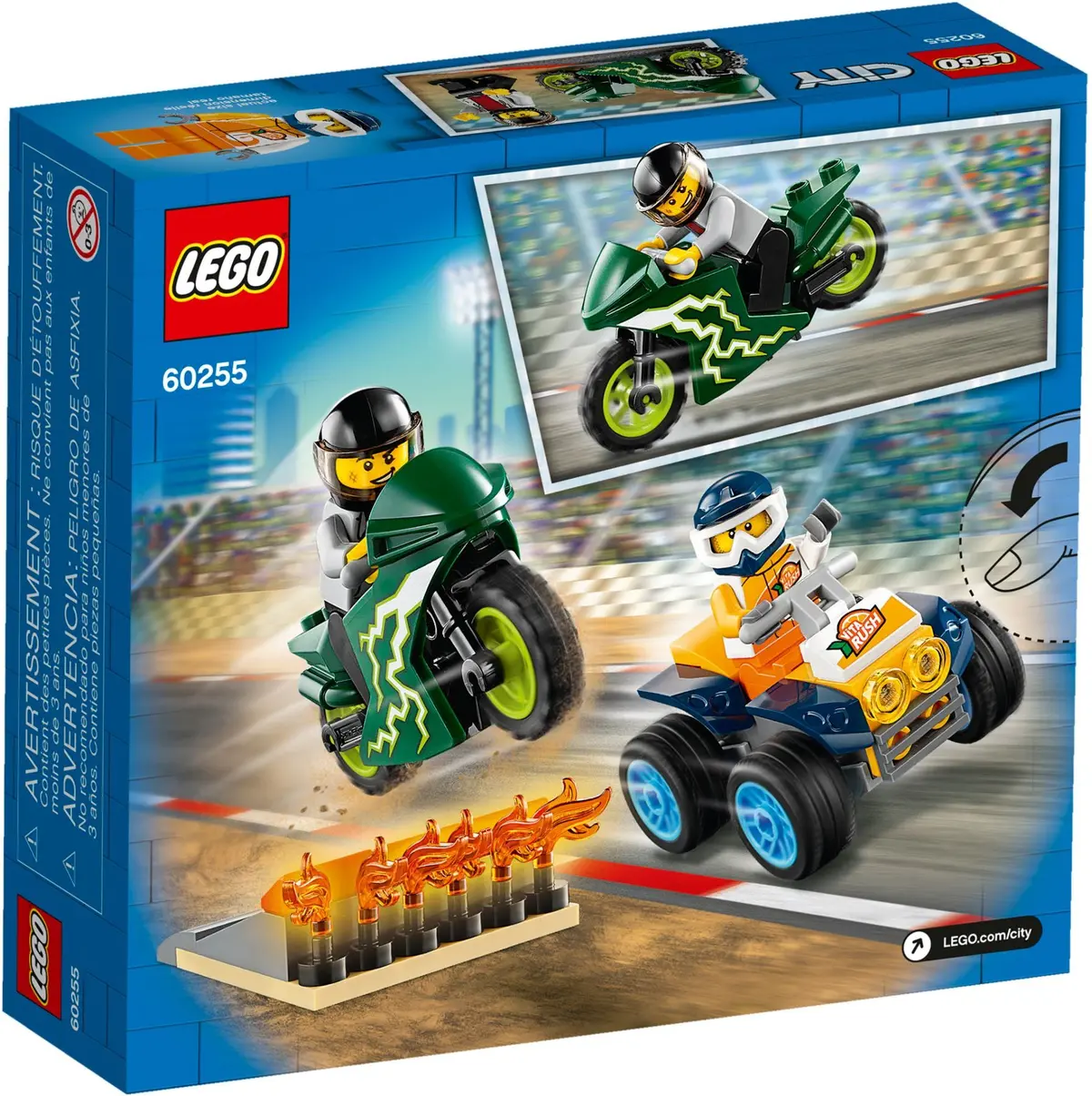 LEGO City 60255 Stunt Team set, image 5