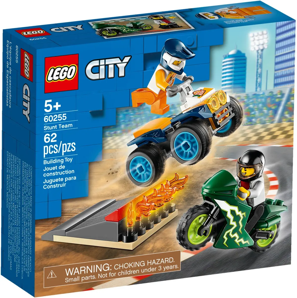 LEGO City 60255 Stunt Team set, image 2