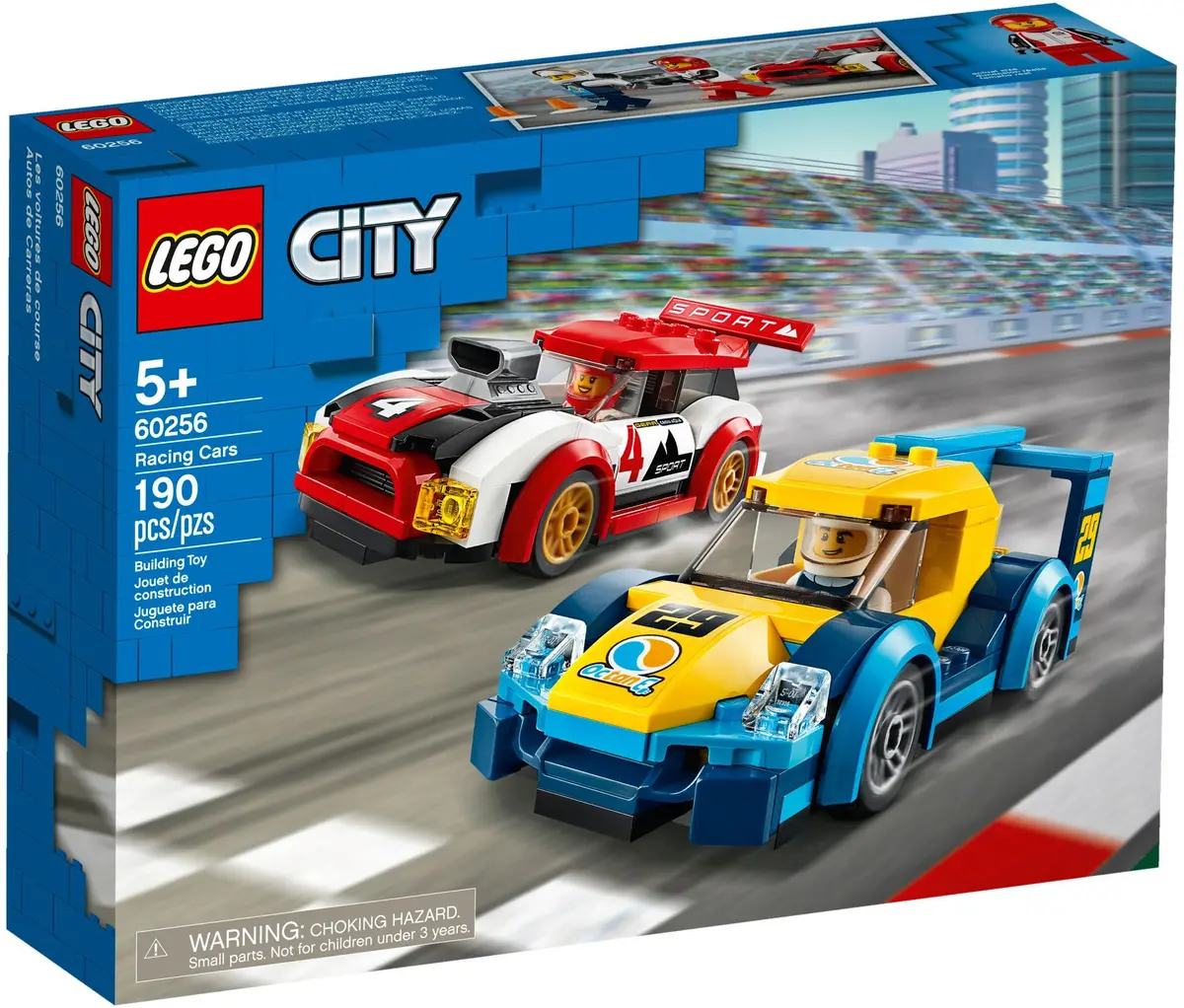 LEGO City 60256 Racing Cars set, image 2