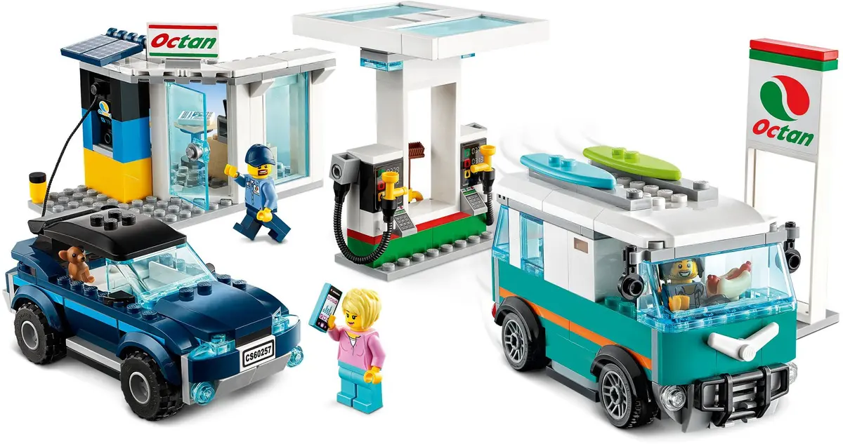 LEGO City 60257 Service Station set, image 4