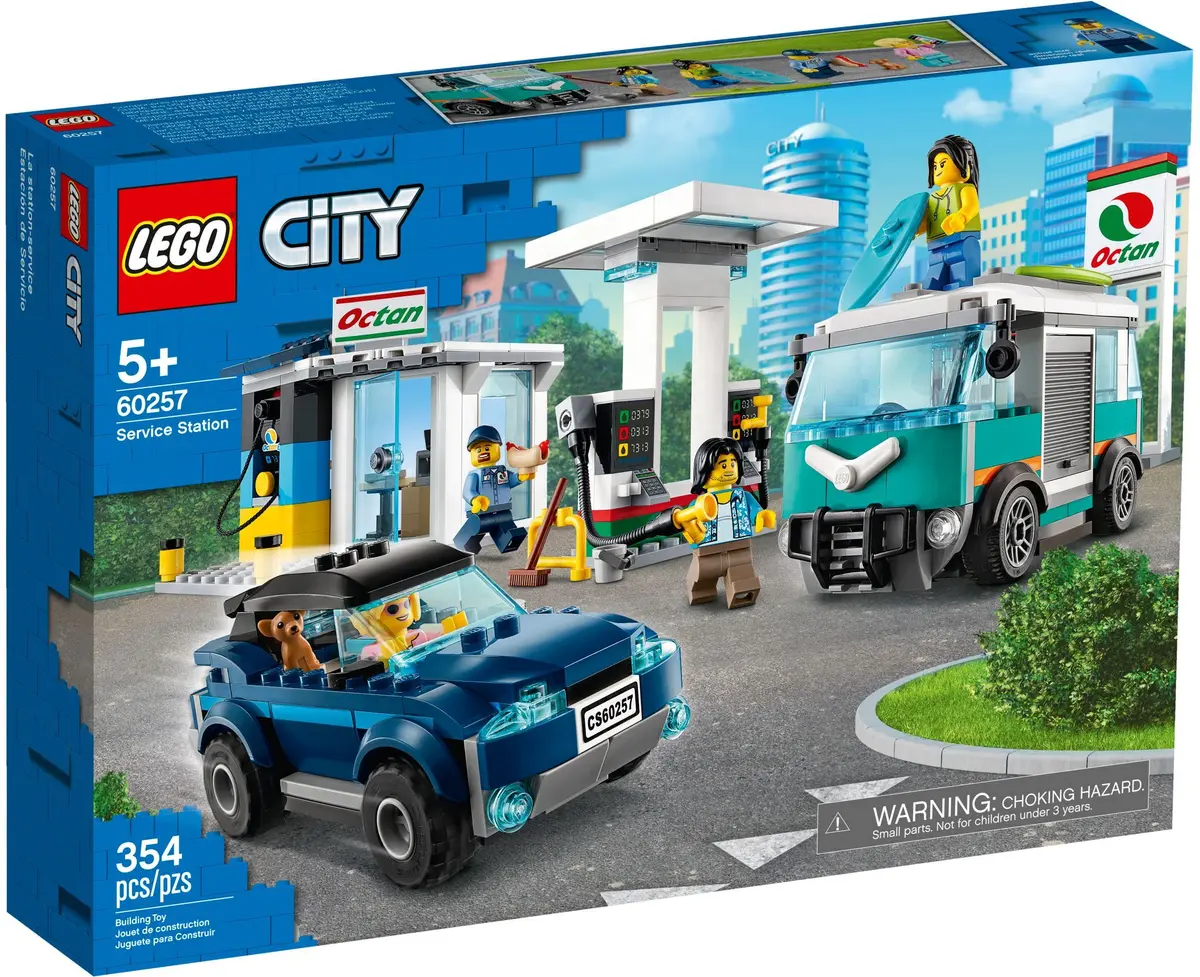 LEGO City 60257 Service Station set, image 2
