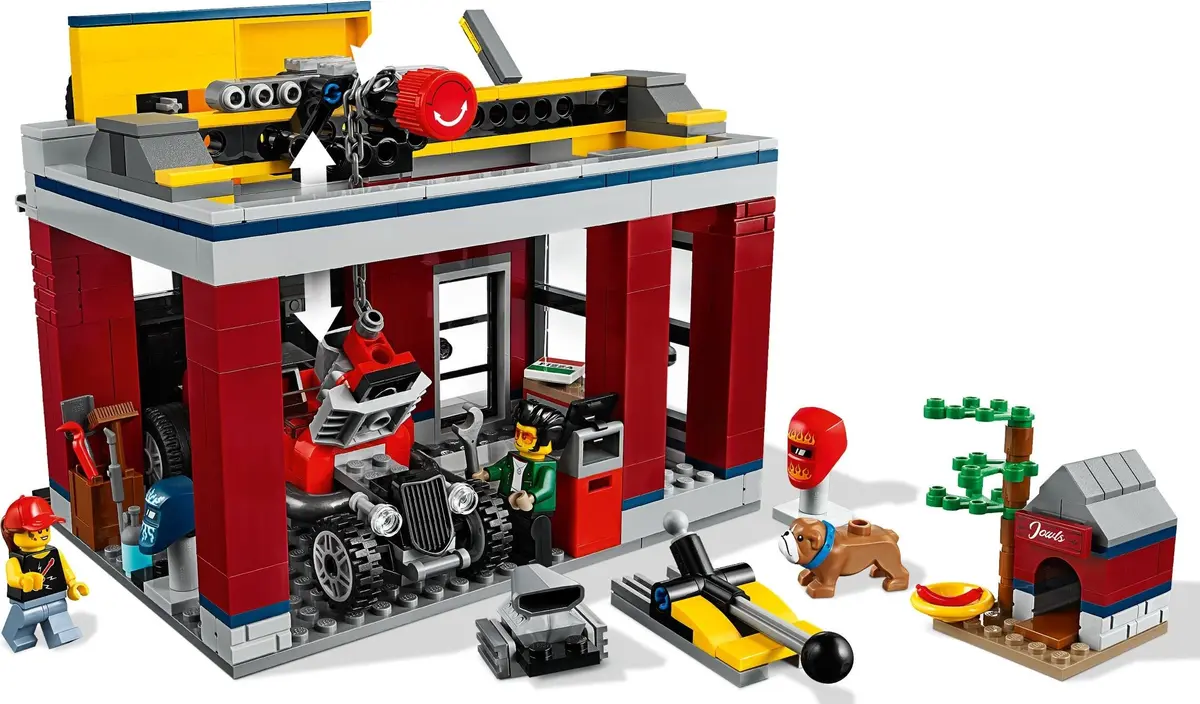 LEGO City 60258 Tuning Workshop set, image 5