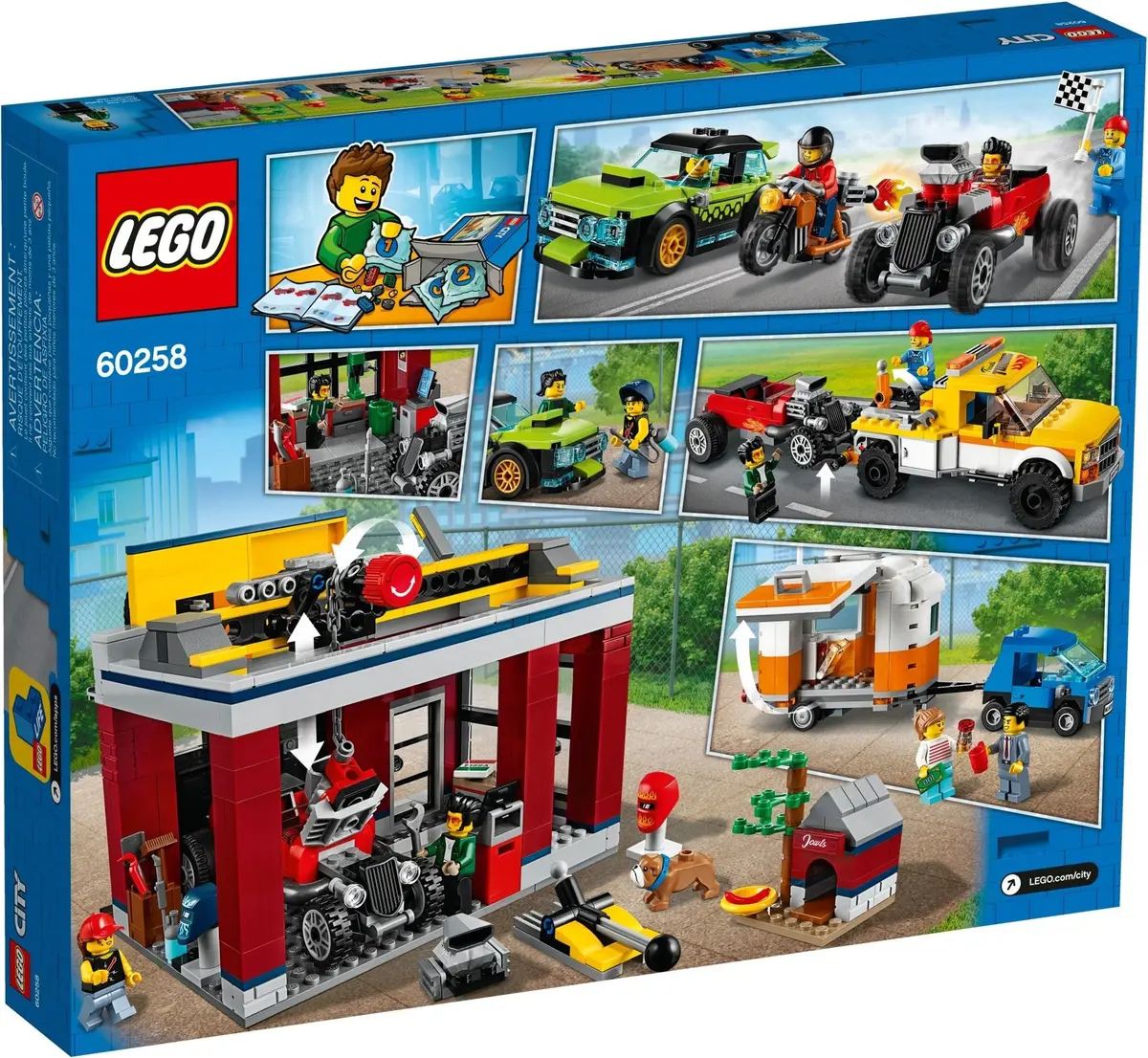 LEGO City 60258 Tuning Workshop set, image 6