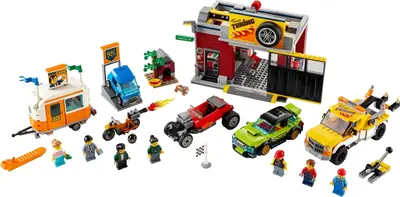 LEGO City 60258 Tuning Workshop set