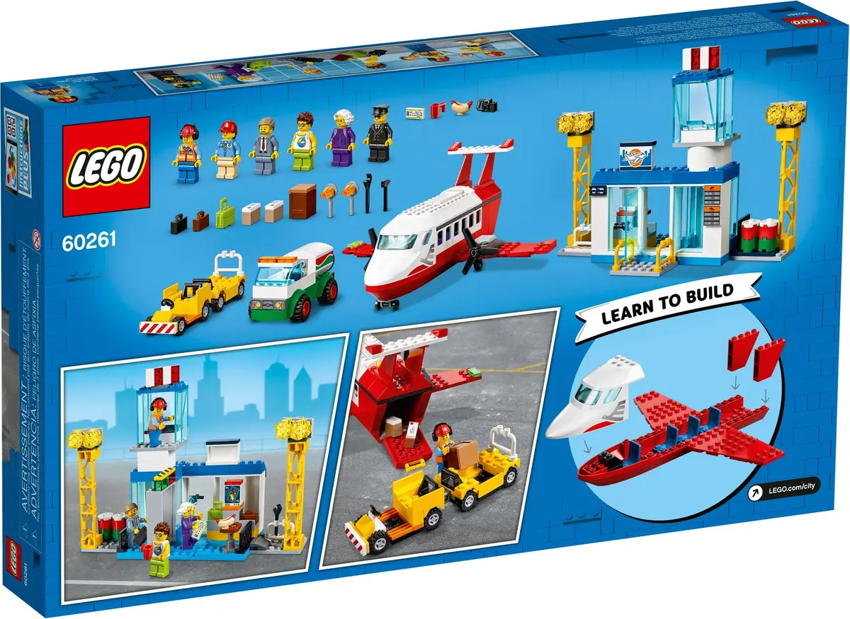 LEGO City 60261 Central Airport set, image 8
