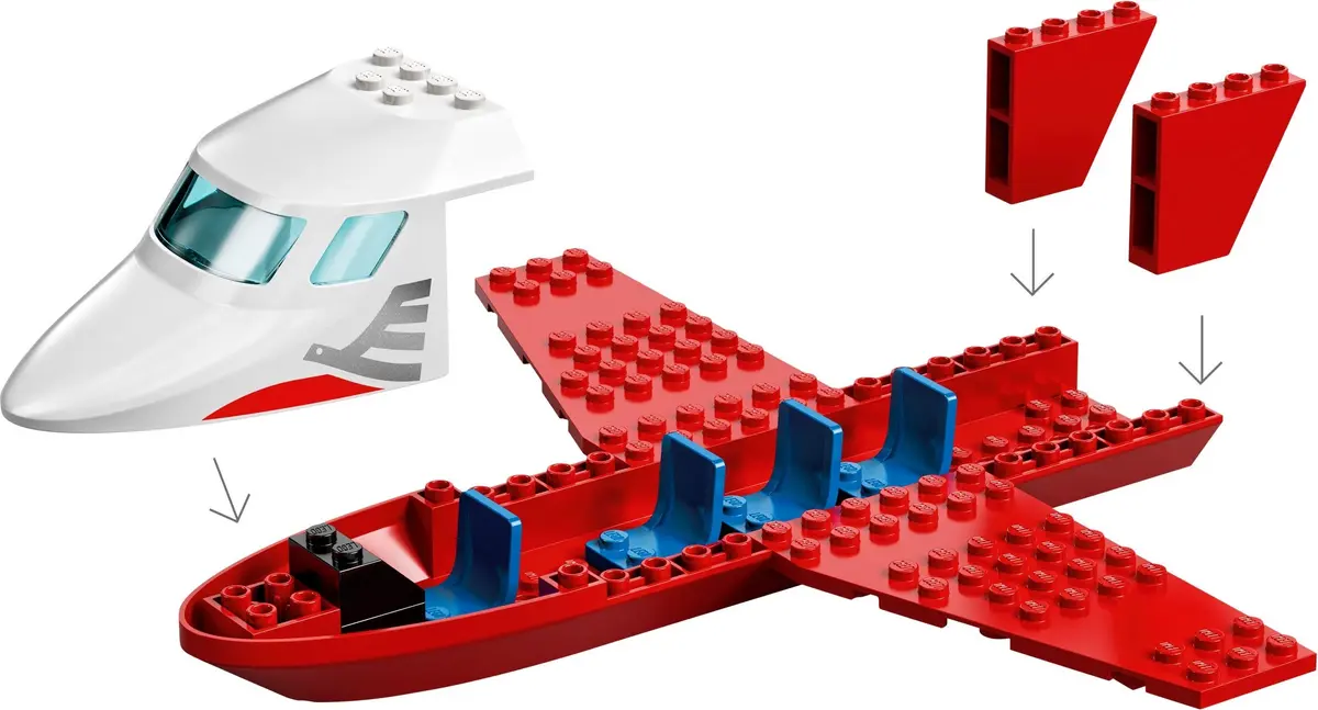 LEGO City 60261 Central Airport set, image 7