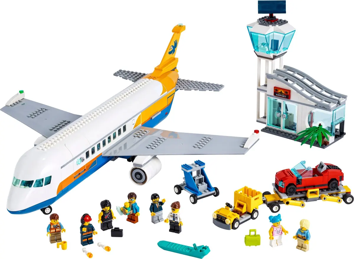 LEGO City 60262 Passenger Airplane set