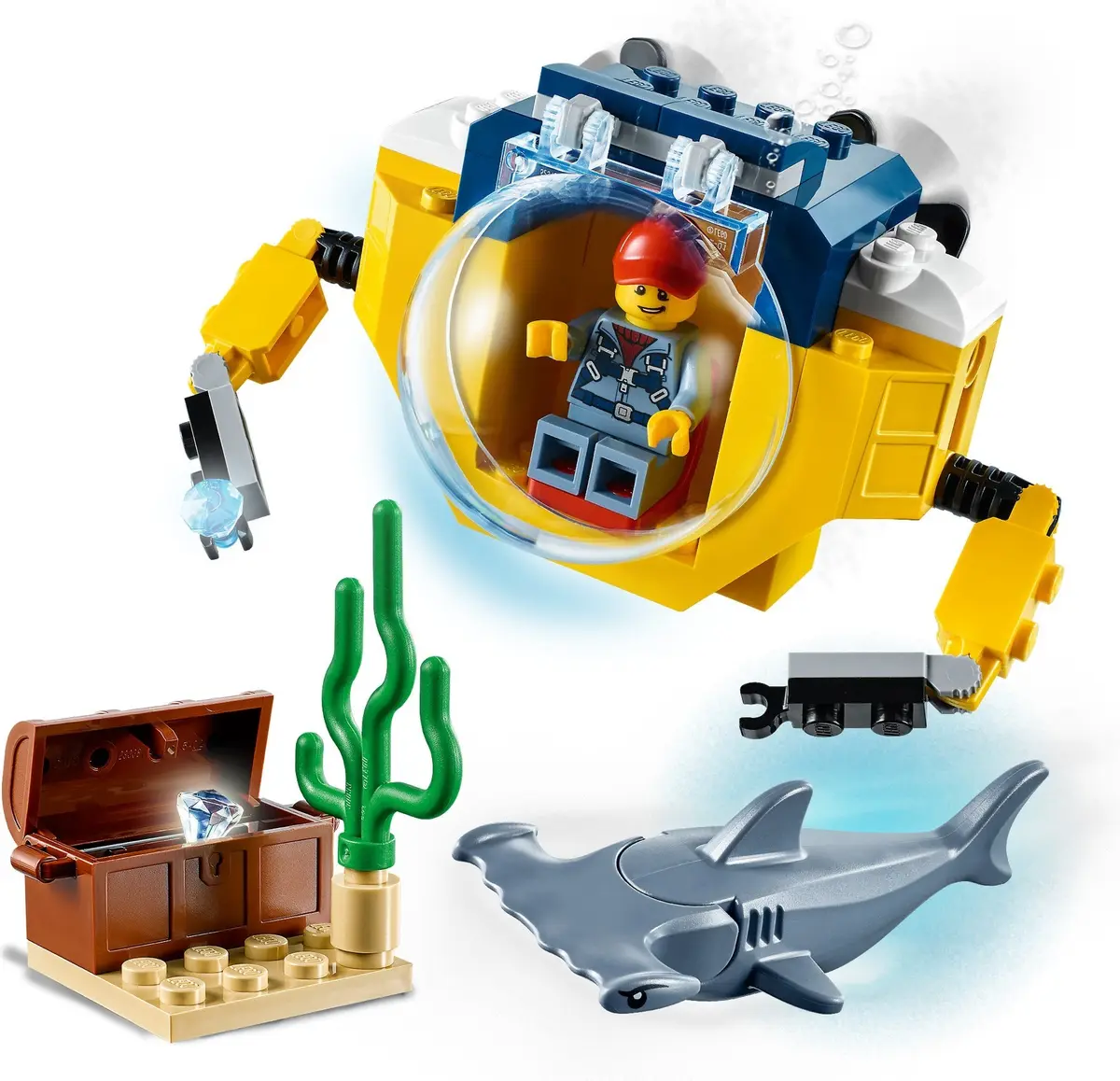 LEGO City 60263 Ocean Mini-Submarine set, image 4