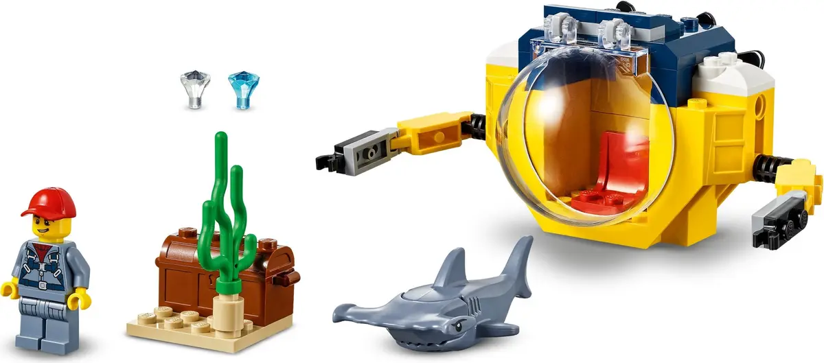 LEGO City 60263 Ocean Mini-Submarine set, image 5