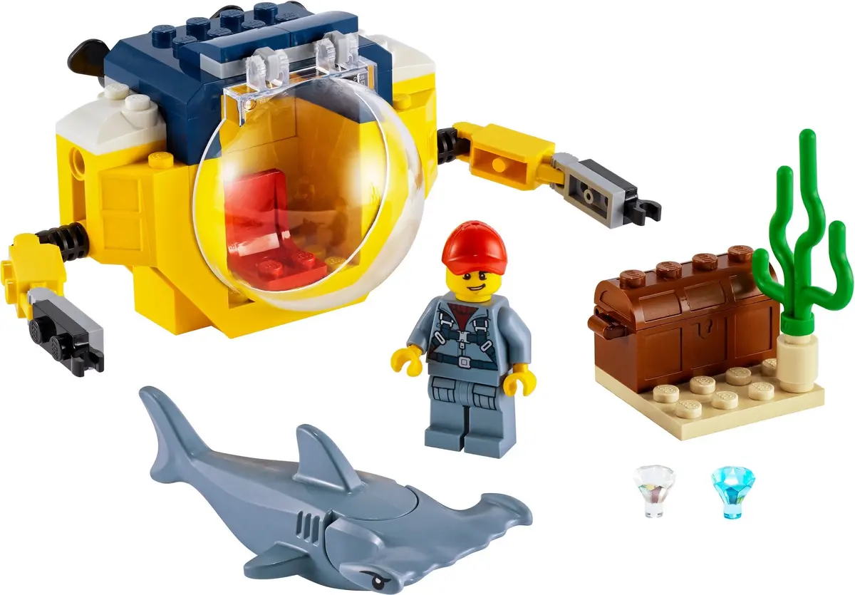 LEGO City 60263 Ocean Mini-Submarine set