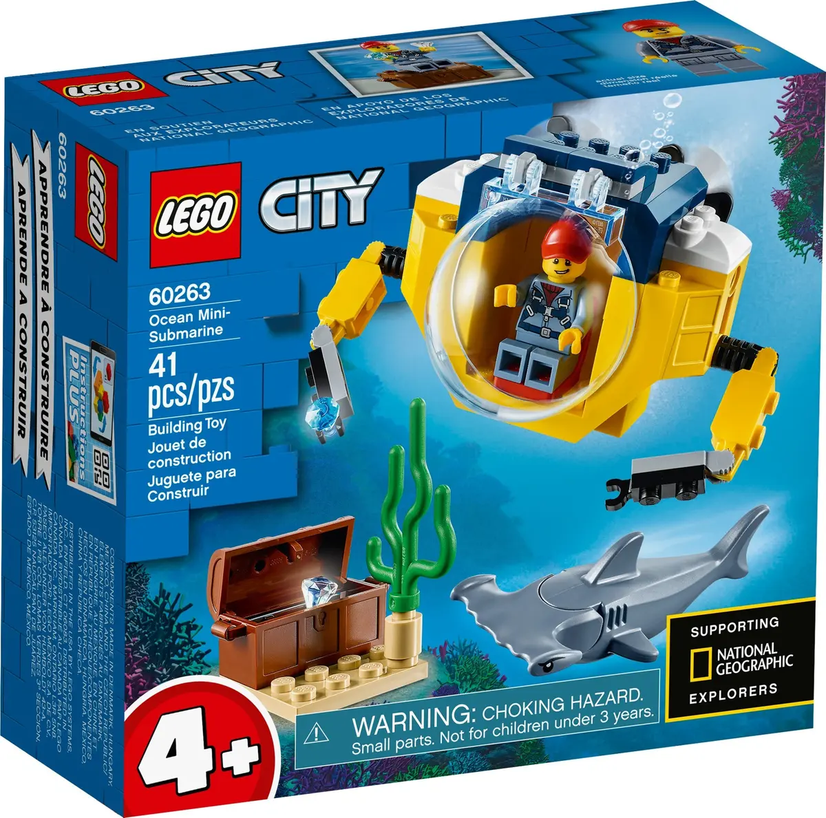 LEGO City 60263 Ocean Mini-Submarine set, image 2