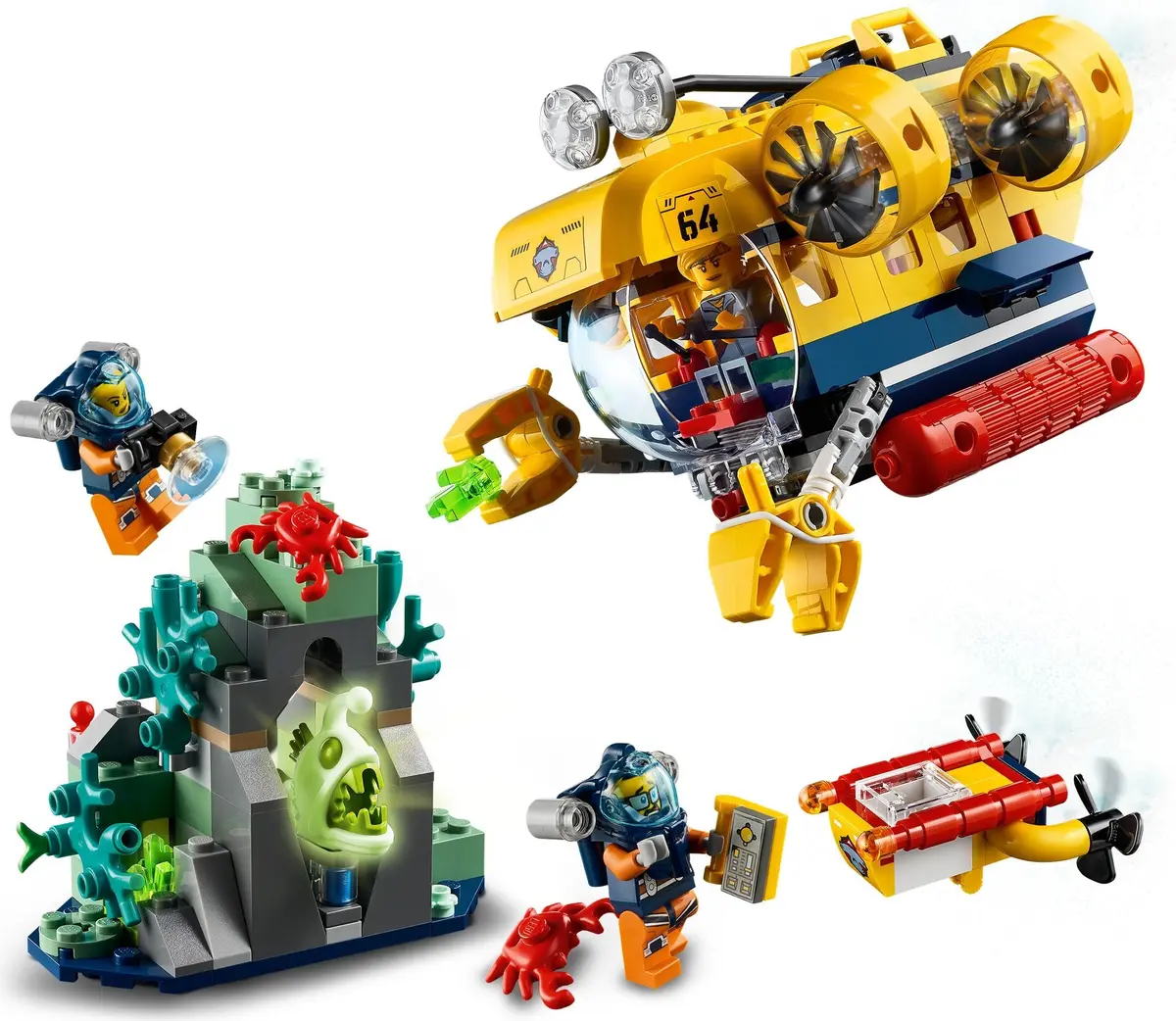 LEGO City 60264 Ocean Exploration Submarine set, image 5