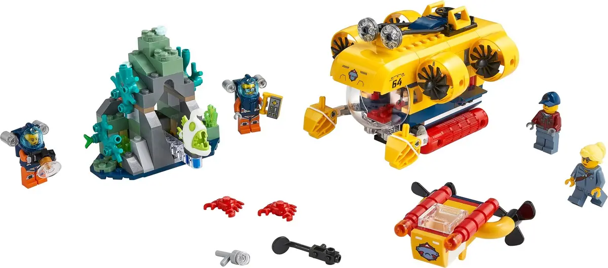 LEGO City 60264 Ocean Exploration Submarine set