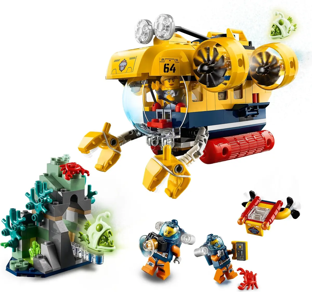 LEGO City 60264 Ocean Exploration Submarine set, image 4