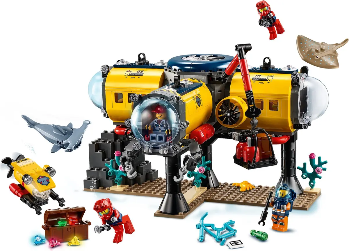 LEGO City 60265 Ocean Exploration Base set, image 4