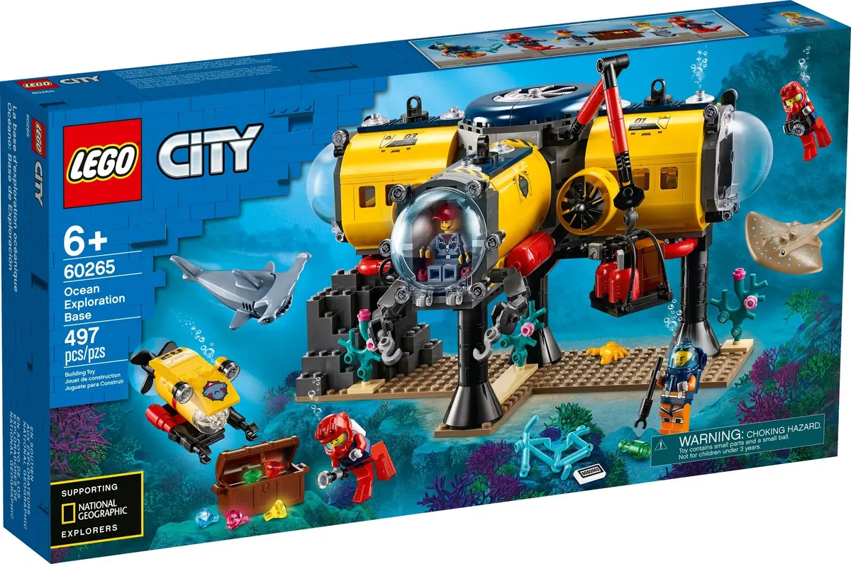 LEGO City 60265 Ocean Exploration Base set, image 2