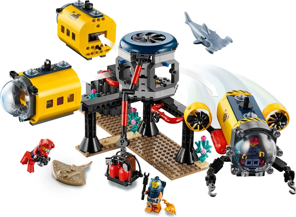 LEGO City 60265 Ocean Exploration Base set, image 5