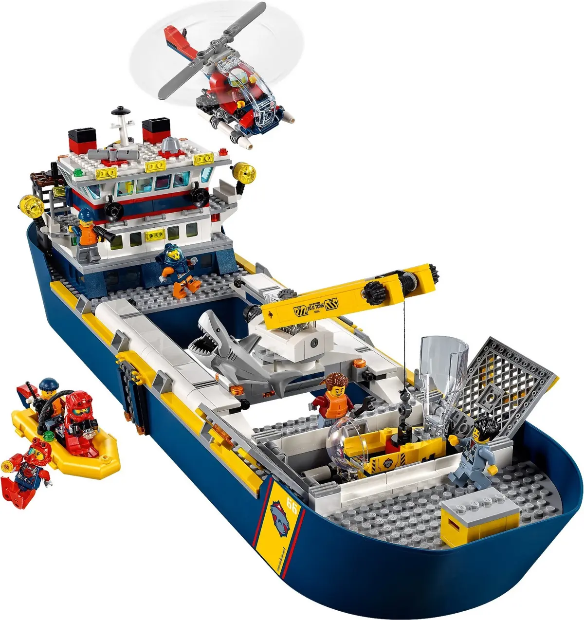 LEGO City 60266 Ocean Exploration Ship set, image 5