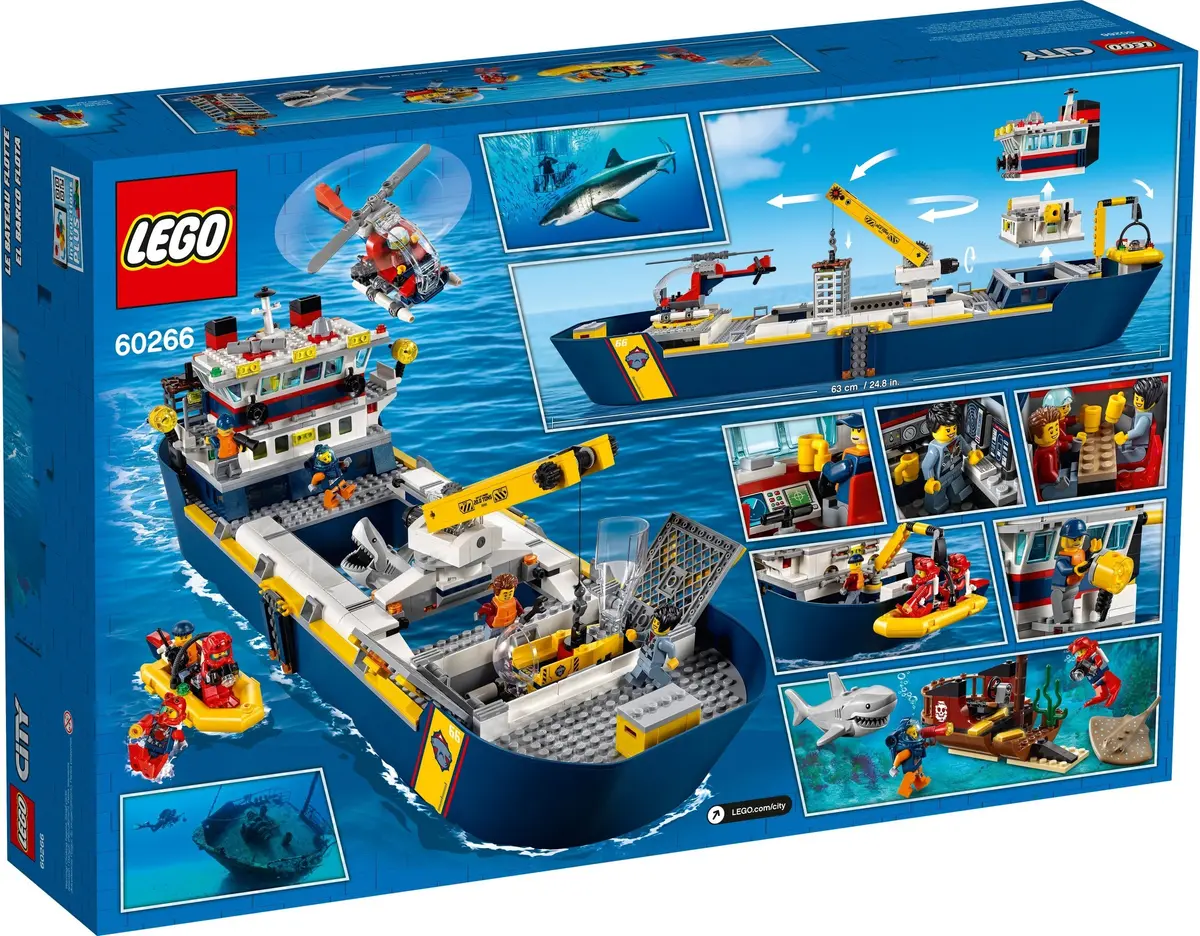 LEGO City 60266 Ocean Exploration Ship set, image 8