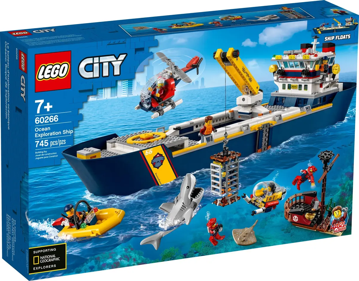 LEGO City 60266 Ocean Exploration Ship set, image 2