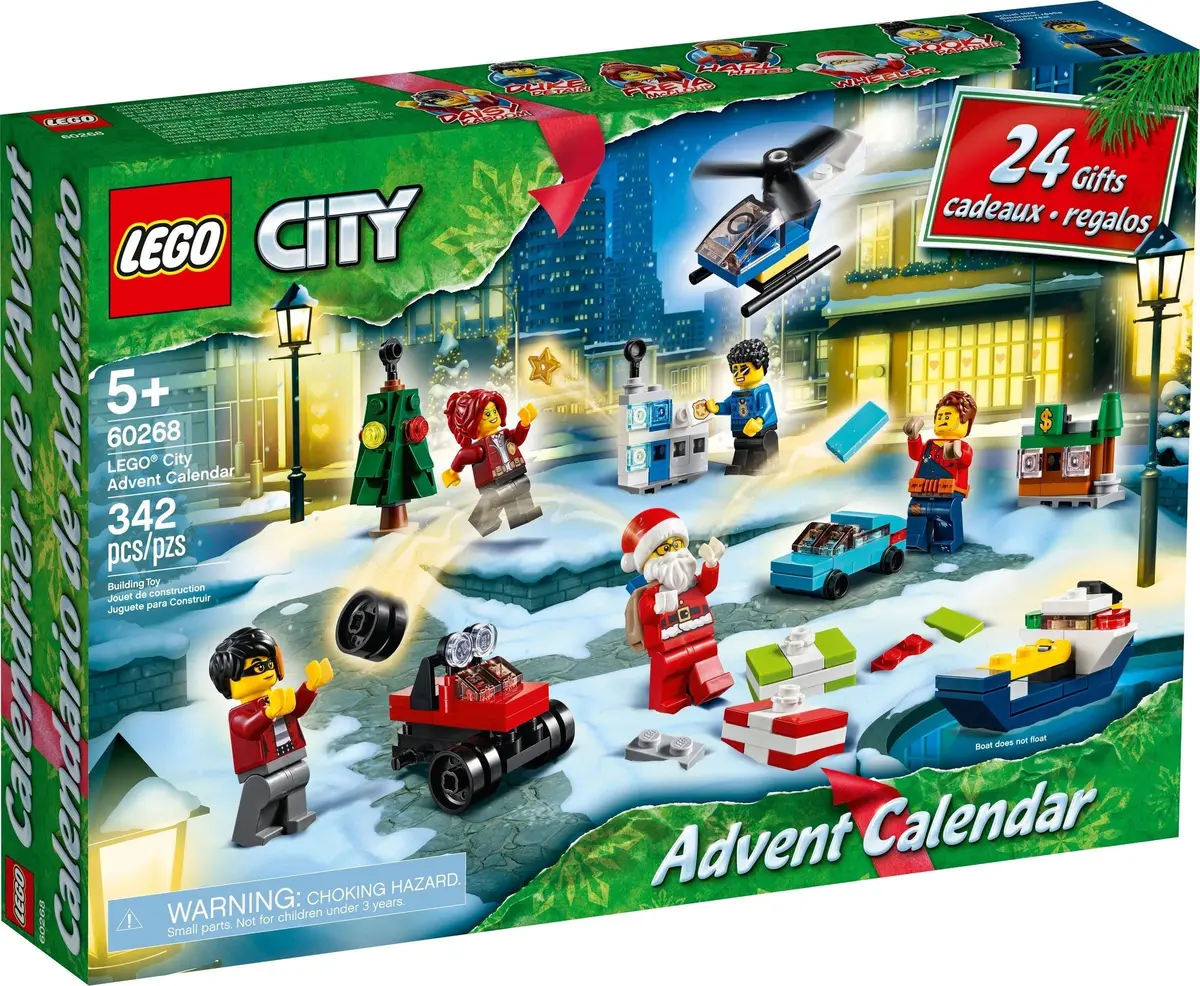 LEGO City 60268 LEGO City Advent Calendar set, image 2