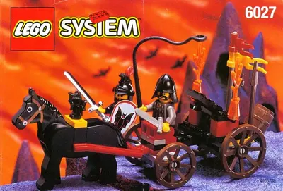 LEGO Castle 6027 Bat Lord's Catapult set