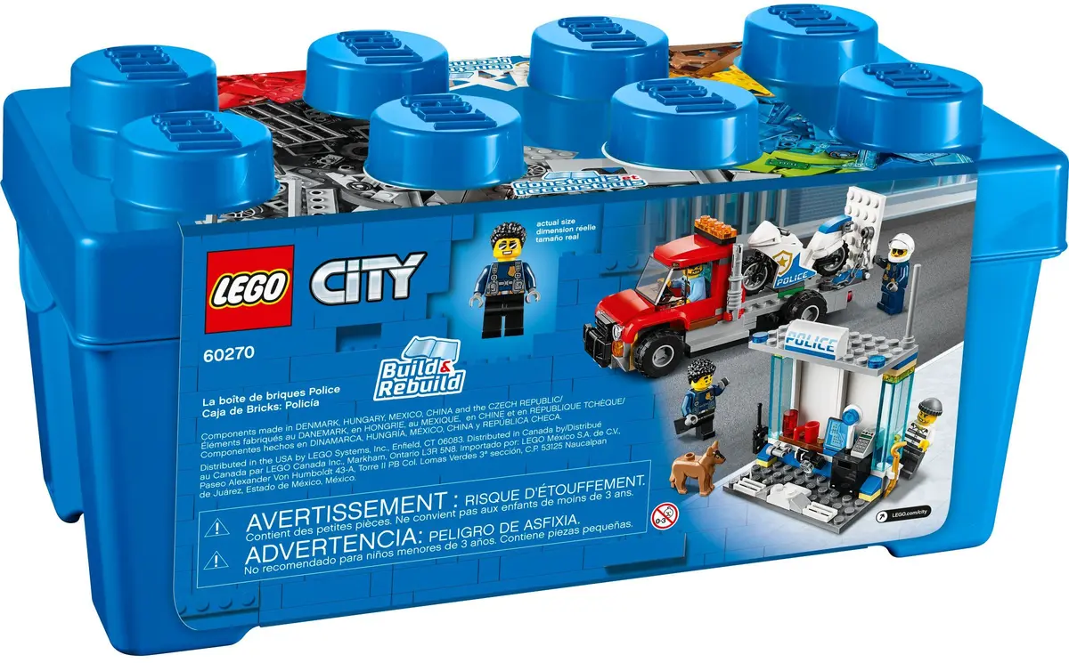 LEGO City 60270 Police Brick Box set, image 5