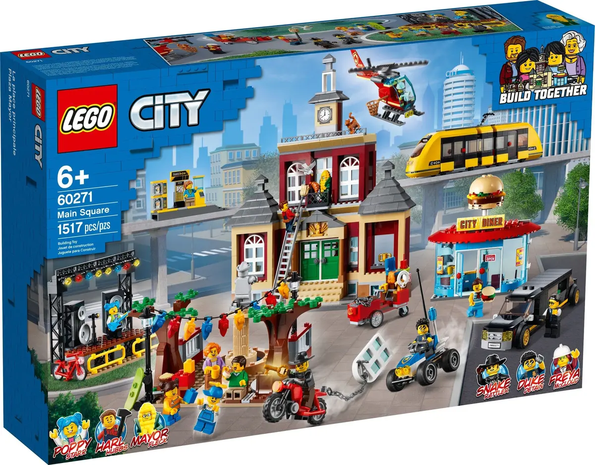 LEGO City 60271 Main Square set, image 2